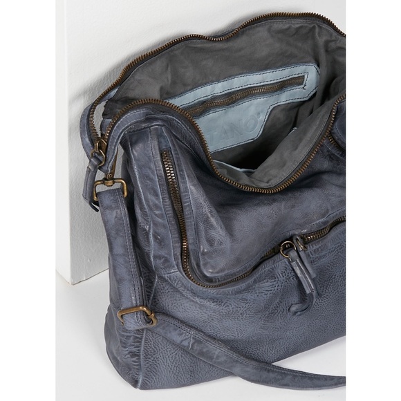 Free People Loved Leather Messenger Backpack - Picture 5 of 8